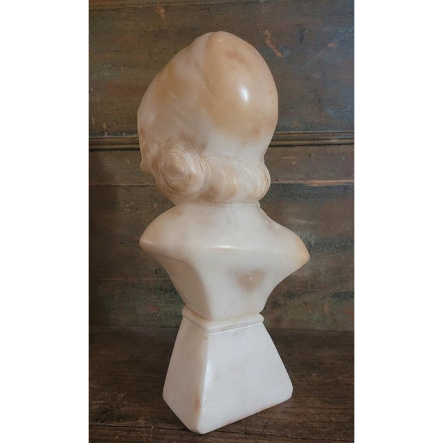 Antique Italian Bust by Giuseppe Bessi, 19th Century For Sale - Image 4 of 10