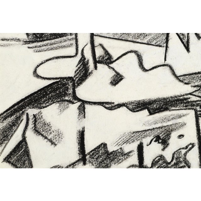 Mid 20th Century Abstracted Bay Area Landscape by Erle Loran For Sale In Monterey, CA - Image 6 of 7