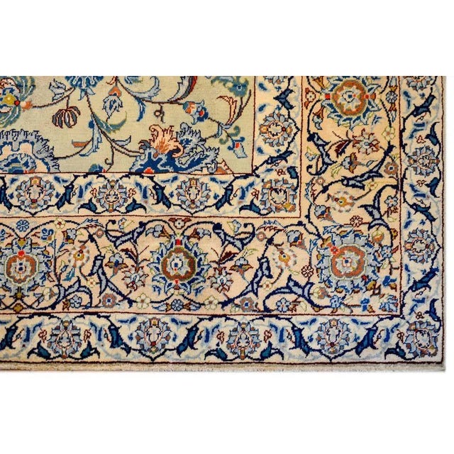 1930s Early 20th Century Kashan Rug For Sale - Image 5 of 7
