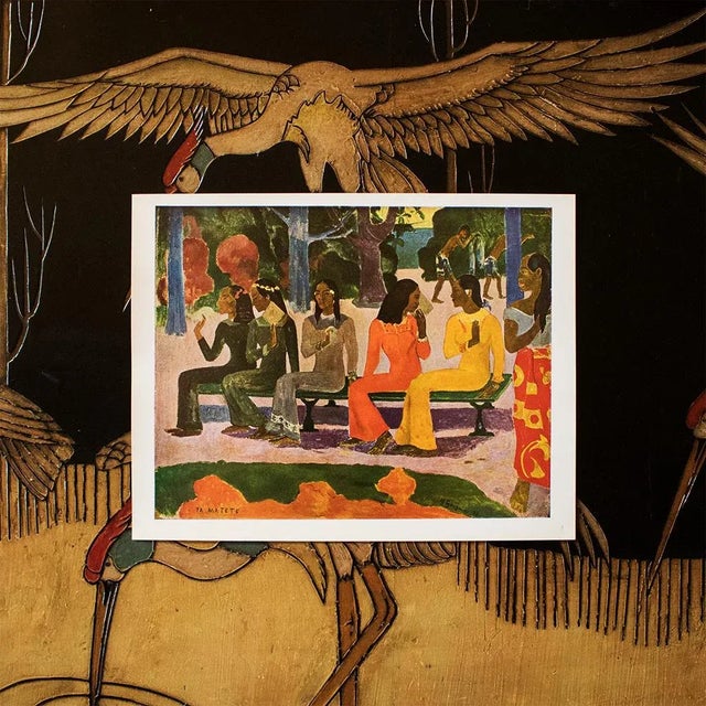 Contemporary 1940s After Paul Gauguin "Ta Matete - the Market", First Edition Swiss Full-Color Print For Sale - Image 3 of 6