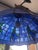 Large Pendant Light in Colored Stained Glass, 1960s For Sale - Image 4 of 18