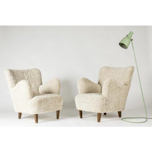Mid-Century Floor Lamp from Hans Bergström For Sale - Image 9 of 10