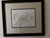 Alexandre Renoir -Great, Great Grandson of Auguste Pierre Renoir Signed Landscape Sketch, Footbridge and Garden For Sale In Washington DC - Image 6 of 6