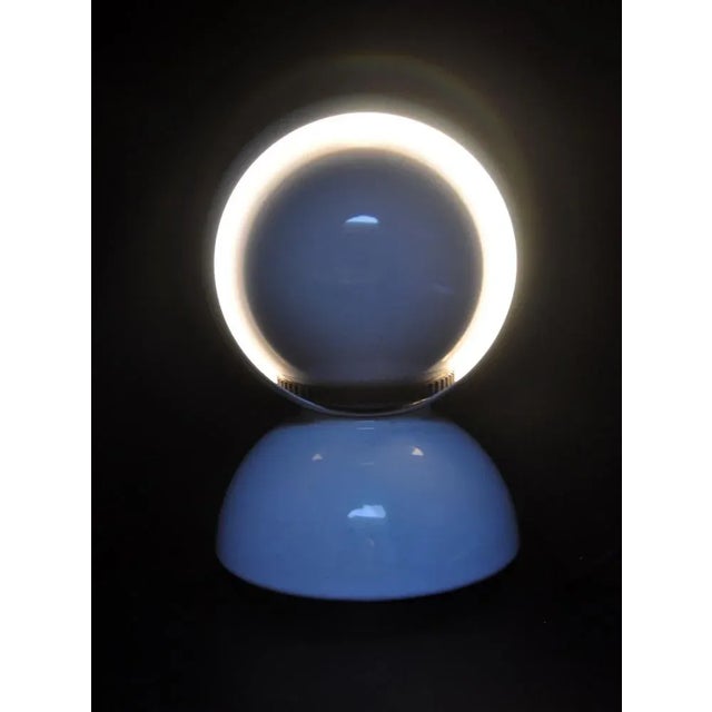 White Artemide Eclisse Lamps by Vico Magistretti for Artemide, 2000s, Set of 4 For Sale - Image 9 of 10