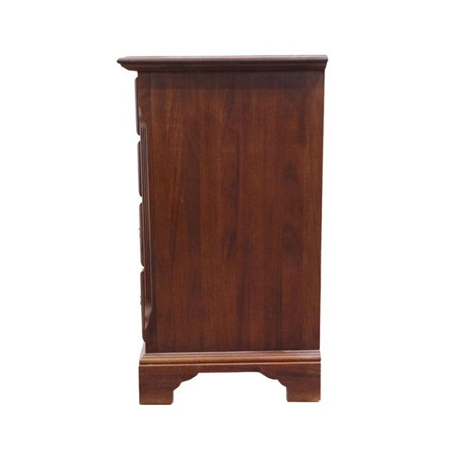 Cresent Furniture Solid Cherry Traditional Style 68" Triple Dresser 7268 For Sale - Image 9 of 13