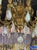 19th C. French Gilt Bronze and Rock Crystal Chandelier For Sale - Image 4 of 7