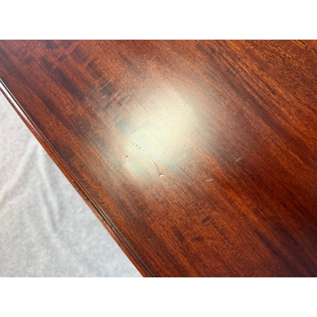 Vintage Chippendale Style Mahogany Five-Drawer Sideboard For Sale - Image 11 of 11