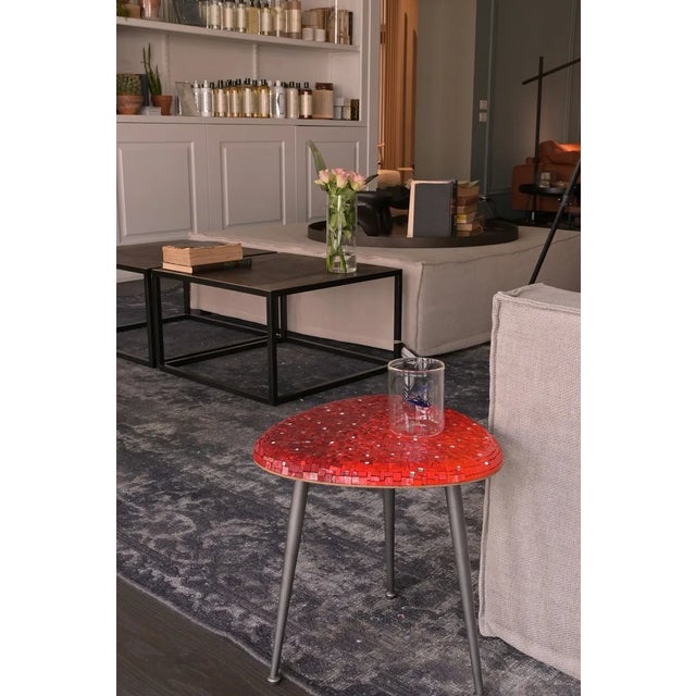 Metal Fragola Coffee Table by Casarialto Atelier For Sale - Image 7 of 8