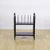 Magazine Rack in Black Lacquered Wood, 1900s For Sale - Image 4 of 9