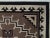 Early 20th Century Vintage Framed Two Grey Hills Navajo Indian Rug, 6.25 X 4.13 Ft For Sale - Image 4 of 13