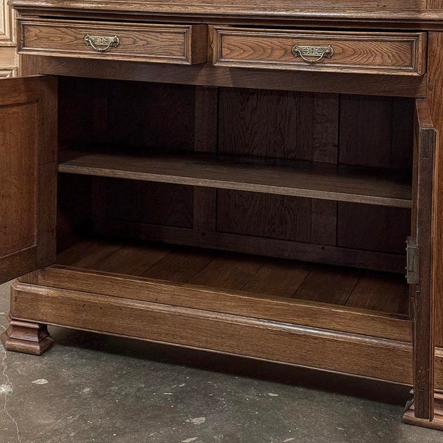 19th Century French Louis Philippe Period Bookcase ~ Bibliotheque For Sale - Image 17 of 18