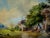 Late 19th Century Late 19th Century Swiss Farm Scene Landscape For Sale - Image 5 of 7