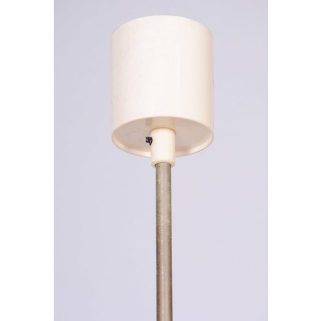 1960s Mid-Century Chandelier in Chromed Steel, Glass and Plastic, Czech, 1960s For Sale - Image 5 of 9