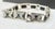 Art Deco marcasite-and-onyx link bracelet. High-style Art Deco design pattern. marked Sterling and with a jeweler's mark...