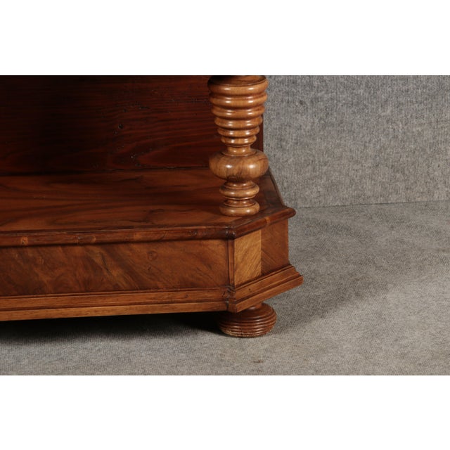 Baroque Walnut Cupboard with Inlay Work, 1750s For Sale - Image 15 of 18