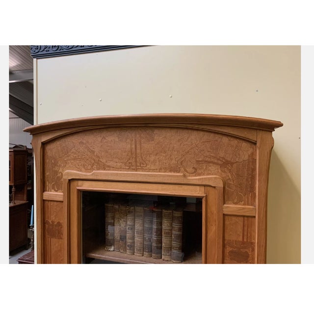 Antique Art Nouveau Display Cabinet, 1910 For Sale - Image 12 of 13