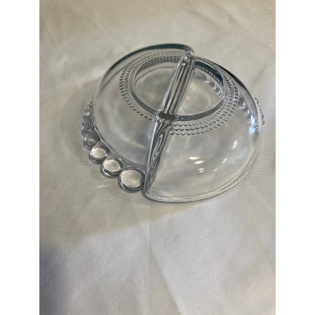 Mid 20th Century Vintage Duncan Miller Candlewick Divided Relish Dish For Sale - Image 5 of 6