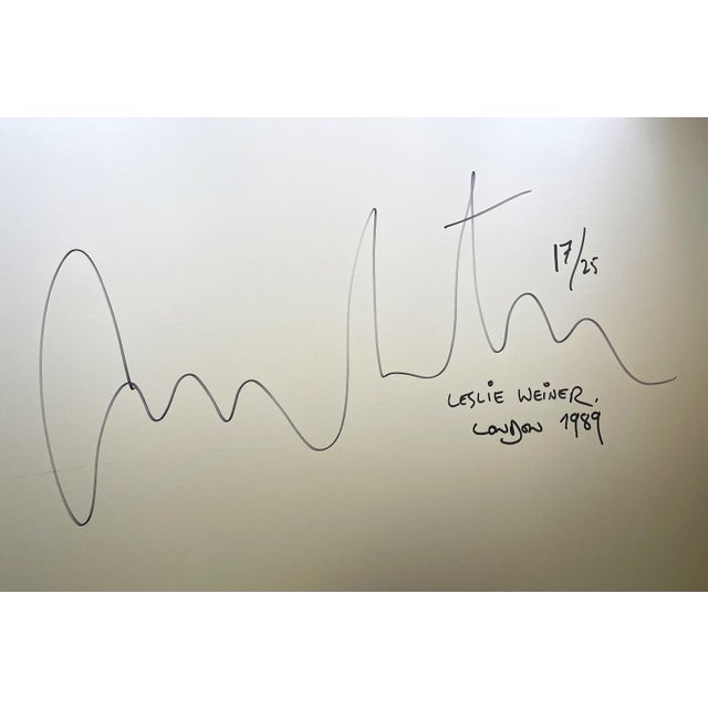 Vintage Photograph Leslie Winer in Yohji Yamamoto by Albert Watson For Sale - Image 10 of 10