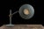 Mid 20th Century Space Age Adjustable "Model 2008" Flying Saucer Desk Lamp in Blue by Dazor For Sale - Image 5 of 13