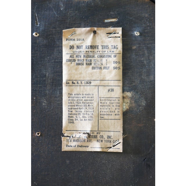 1950s Ray Komai Mahogany and Iron Chair Mid Century Modern Eames Knoll For Sale - Image 9 of 9