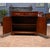 Mahogany Two Door Server For Sale - Image 6 of 12