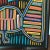Kuna Indian Reversed Stitched Birds in Frame For Sale - Image 9 of 13