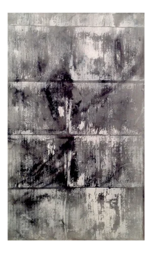 Peter Rossiter Air Filter I: Mixed Media Contemporary Painting by Peter Rossiter 2015