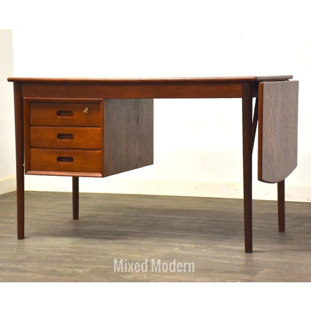 Erik Buch Teak Desk For Sale - Image 12 of 12