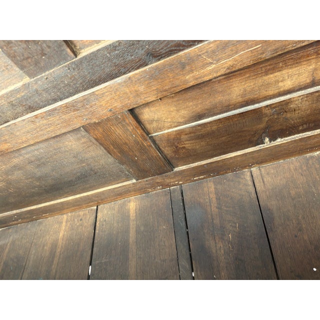 Wood A Substantial Period Oak Linen Cabinet / Armoire c.1780 For Sale - Image 7 of 9