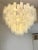 2020s Contemporary Huge Venied-White Alabastro "Tronchi" Murano Glass Chandelier by Simoeng For Sale - Image 5 of 7