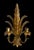 Rococo Antique Italian Giltwood Wall Candelabra Sconces, (Woodward & Lothrop Dept. Store Washington D C) For Sale - Image 3 of 16