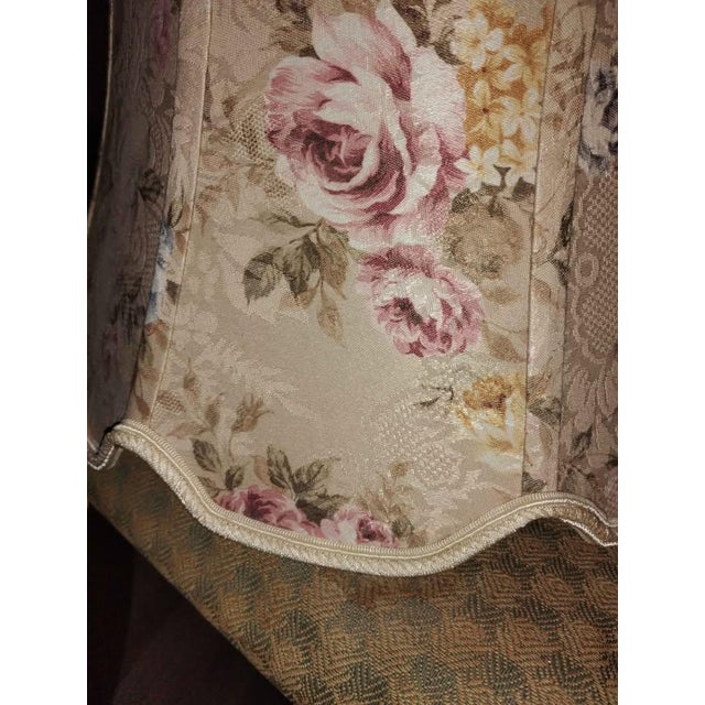 Vintage Fabric Lamp Shade Cheynne For Sale - Image 4 of 4