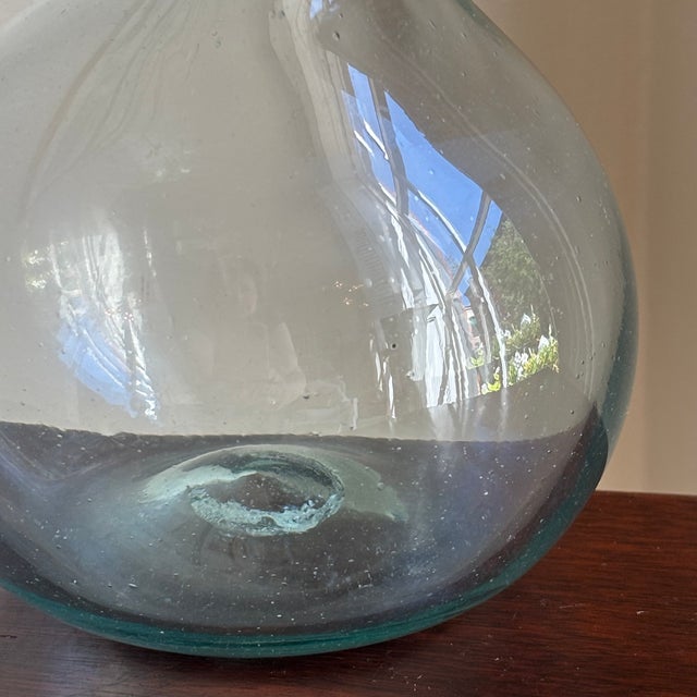 Mid-20th Century Blown Glass Bud Vase For Sale - Image 12 of 13