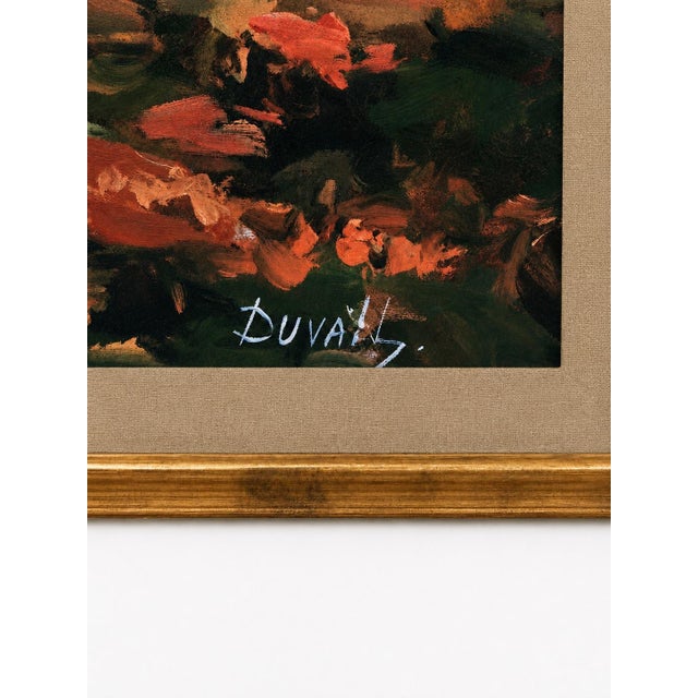 Late 20th Century Robert Duval European Village Landscape Print in Decorative Arts, Inc. Designer Frame For Sale In Baton Rouge - Image 6 of 10