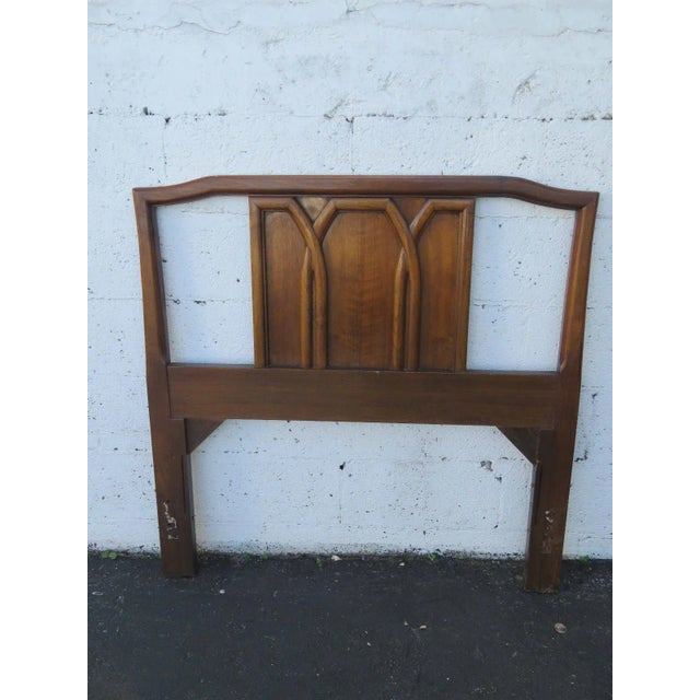 Mid 20th Century Mid Century Modern Twin Size Headboard For Sale - Image 5 of 9