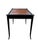 Late 20th Century Faux Bamboo Leather Top Writing Desk For Sale - Image 15 of 18