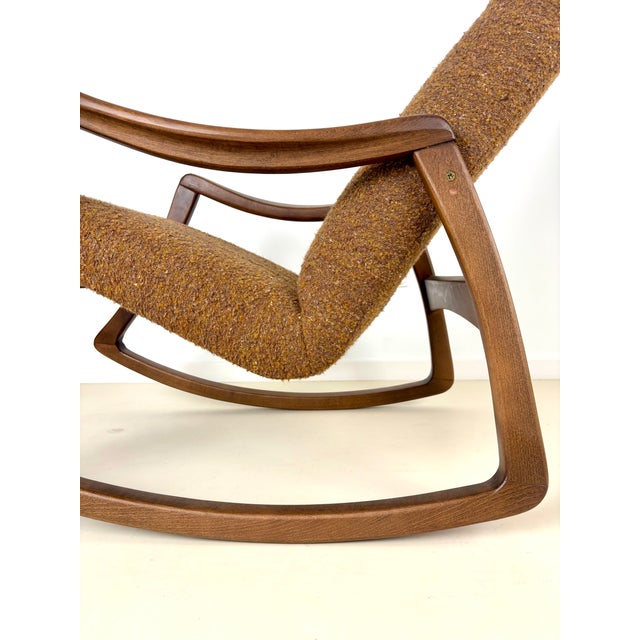 Bentwood Rocking Chair from TON, 1960s For Sale - Image 10 of 13