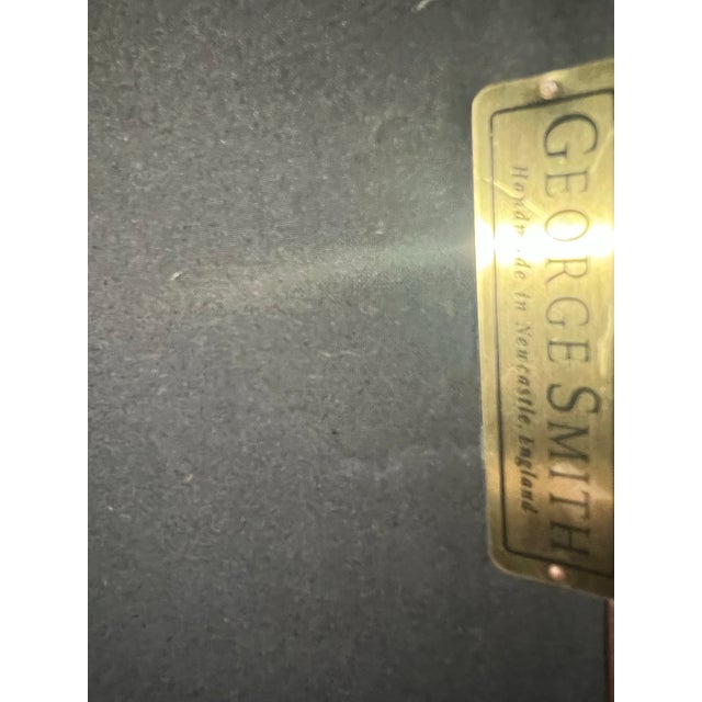 Tan George Smith Standard Arm Chair For Sale - Image 8 of 8