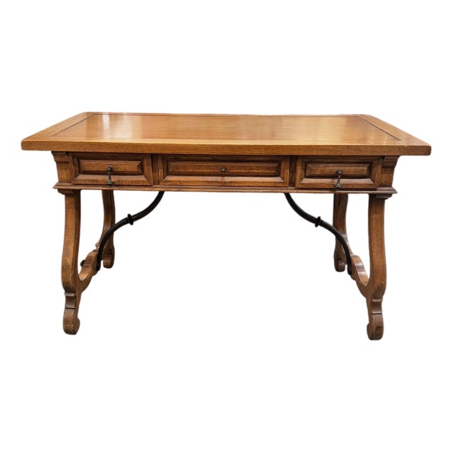 Vintage Wood Desk For Sale