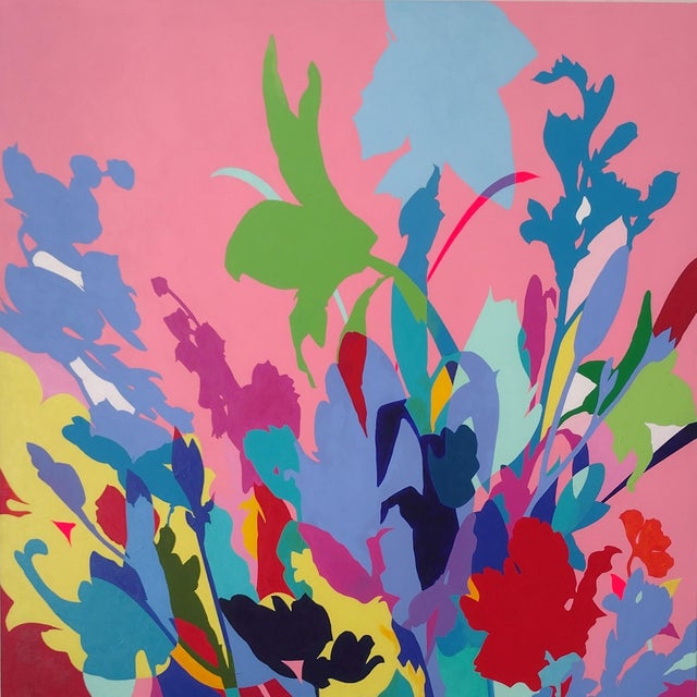 "Shadows Vii" Original Large Painting by Robert Castillo For Sale