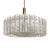 Blown Glass Chandelier from Doria Leuchten For Sale