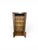1970s Tomlinson Illuminated Burl Wood, Brass and Glass Showcase Curio Cabinets - a Pair For Sale In Boston - Image 6 of 15