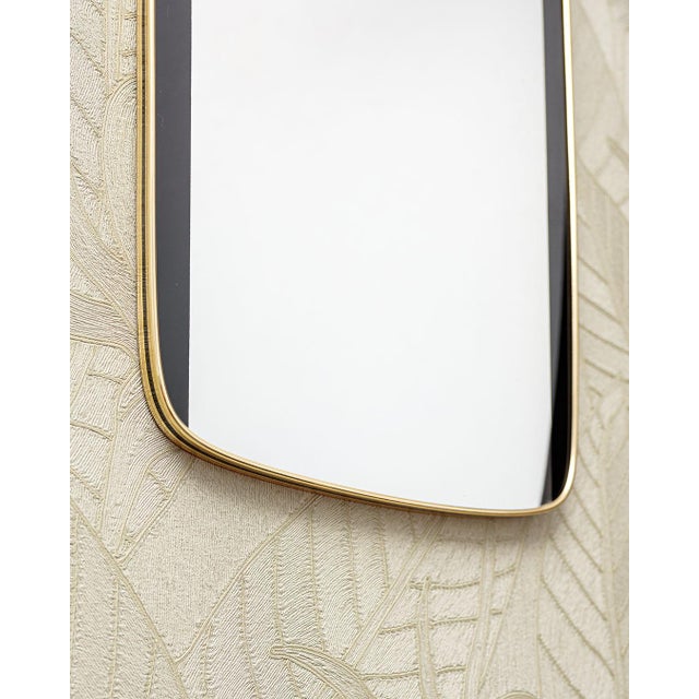 Mid-Century Wall Mirror, 1950s For Sale - Image 3 of 5