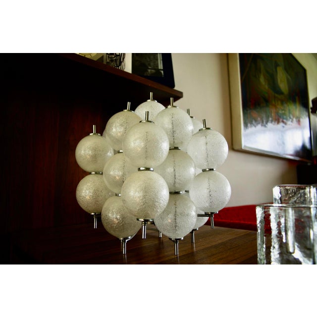 Amsterdam Table Lamp in Blown Glass from Raak, 1970 For Sale - Image 6 of 10