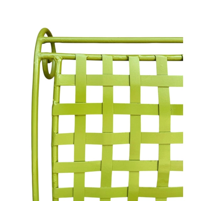 Mid 20th Century French Wrought Iron Garden Chairs - Set of 4 For Sale In Atlanta - Image 6 of 10
