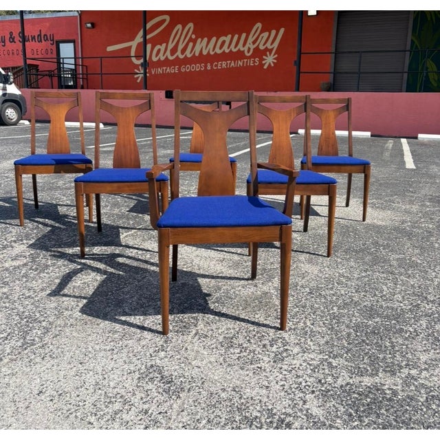 Mid-Century Modern Mid Century Blowing Rock Dining Set For Sale - Image 3 of 18