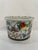 Mid 20th Century Porcelain Famille Rose Cachepot Planter With Drain Plate For Sale - Image 4 of 17