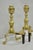 The Harvin Co Vintage Brass Federal Style Branch Foot Fireplace Andirons - Pair For Sale - Image 14 of 16