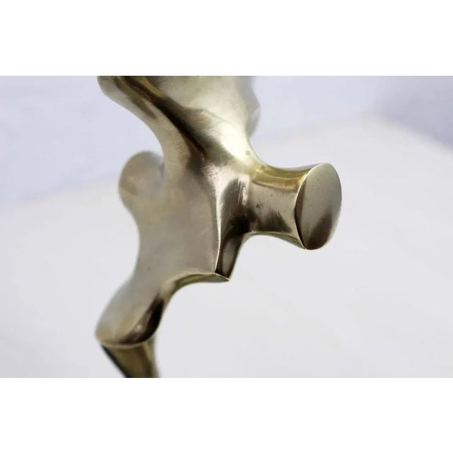 Vintage Brass Sculpture, 1970s For Sale - Image 12 of 13