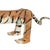 African American Folk Art Hand-Carved Wooden Hand-Painted Tiger Sculpture by Isaac Smith, 1980 For Sale - Image 9 of 17